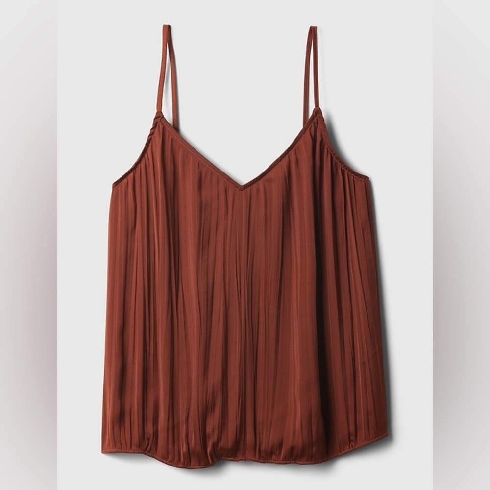 GAP Pleated Satin Cami